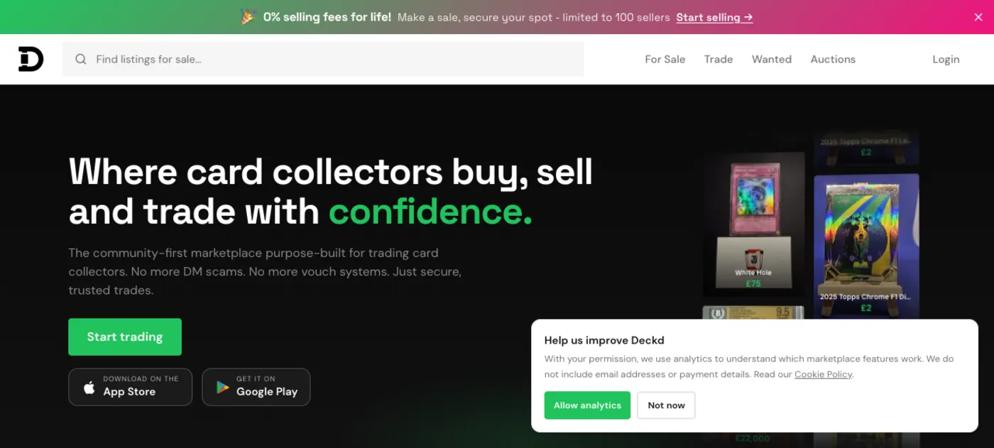 Deckd screenshot
