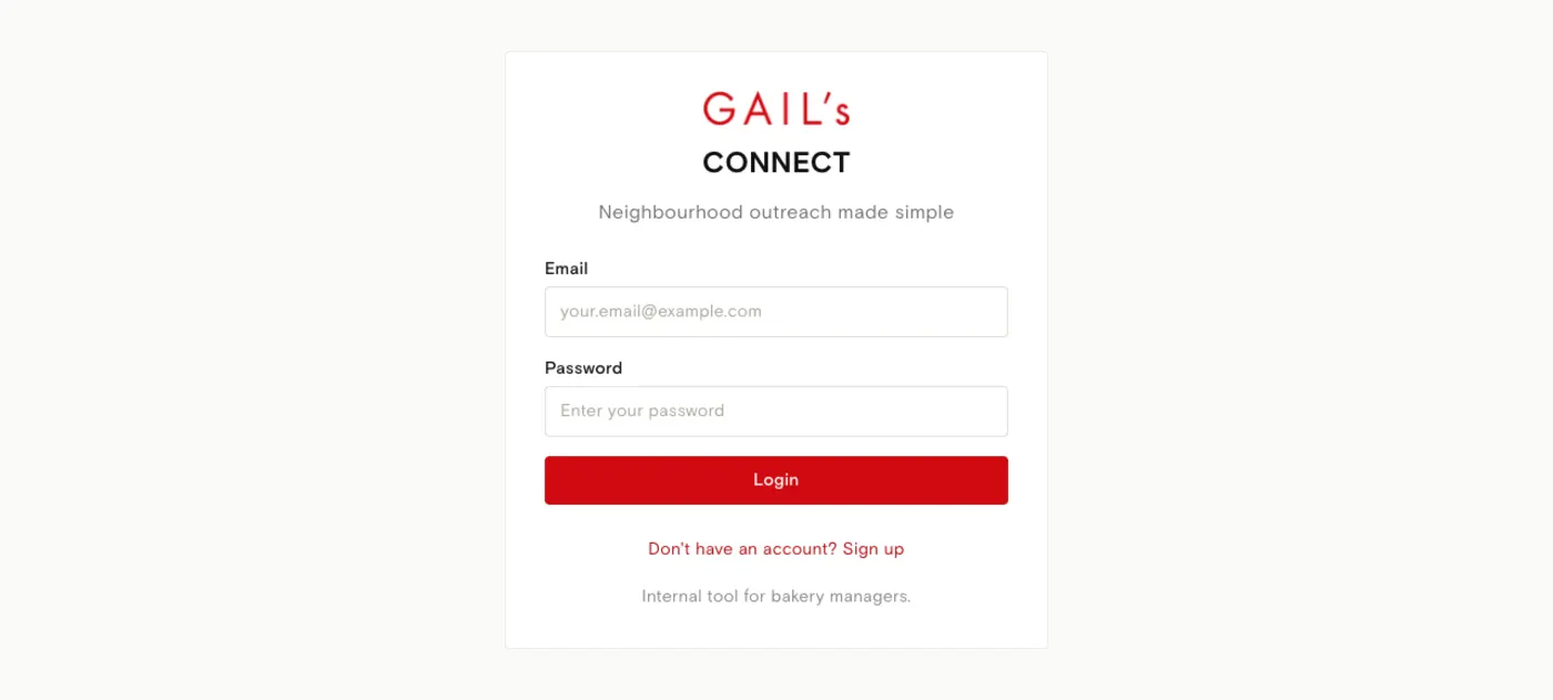 GAIL's Connect screenshot
